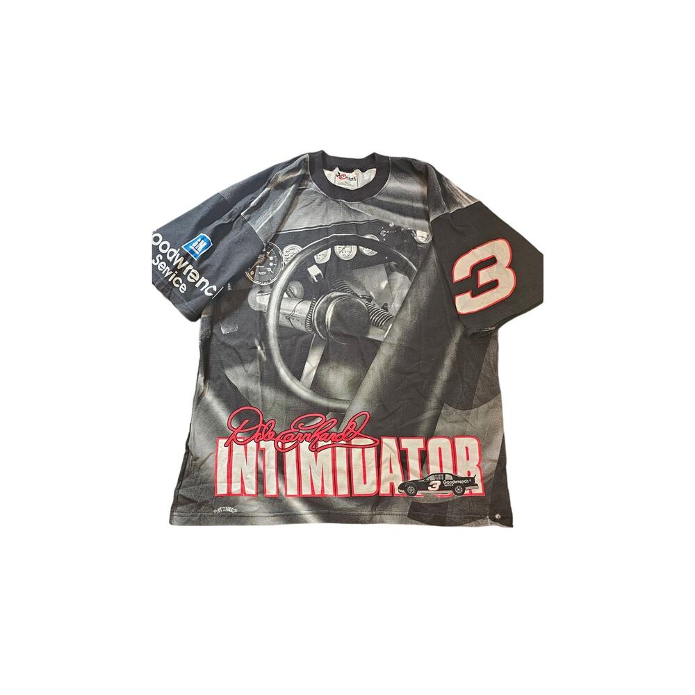 Vintage Nascar Dale Earnhardt‎ Shirt Mens Chase Authentic XL The Intimidator #3